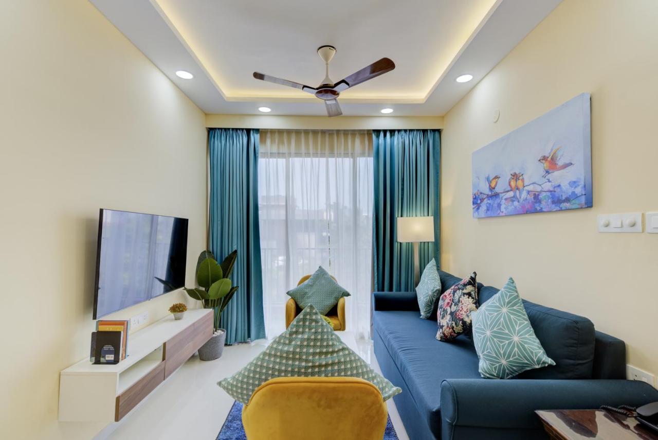 Luxe 2Bhk 10Min From Goi Airport With Pool Access Apartment Dabolim Bagian luar foto