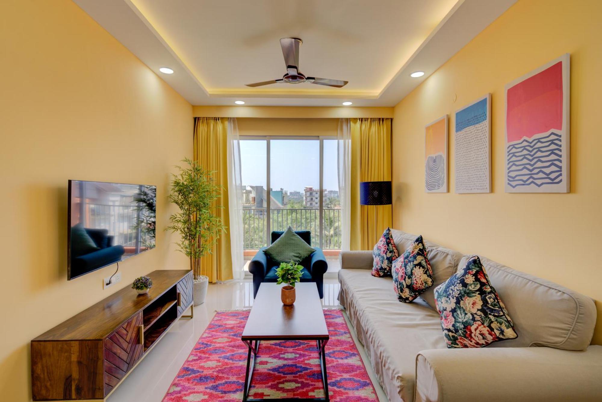 Luxe 2Bhk 10Min From Goi Airport With Pool Access Apartment Dabolim Bagian luar foto