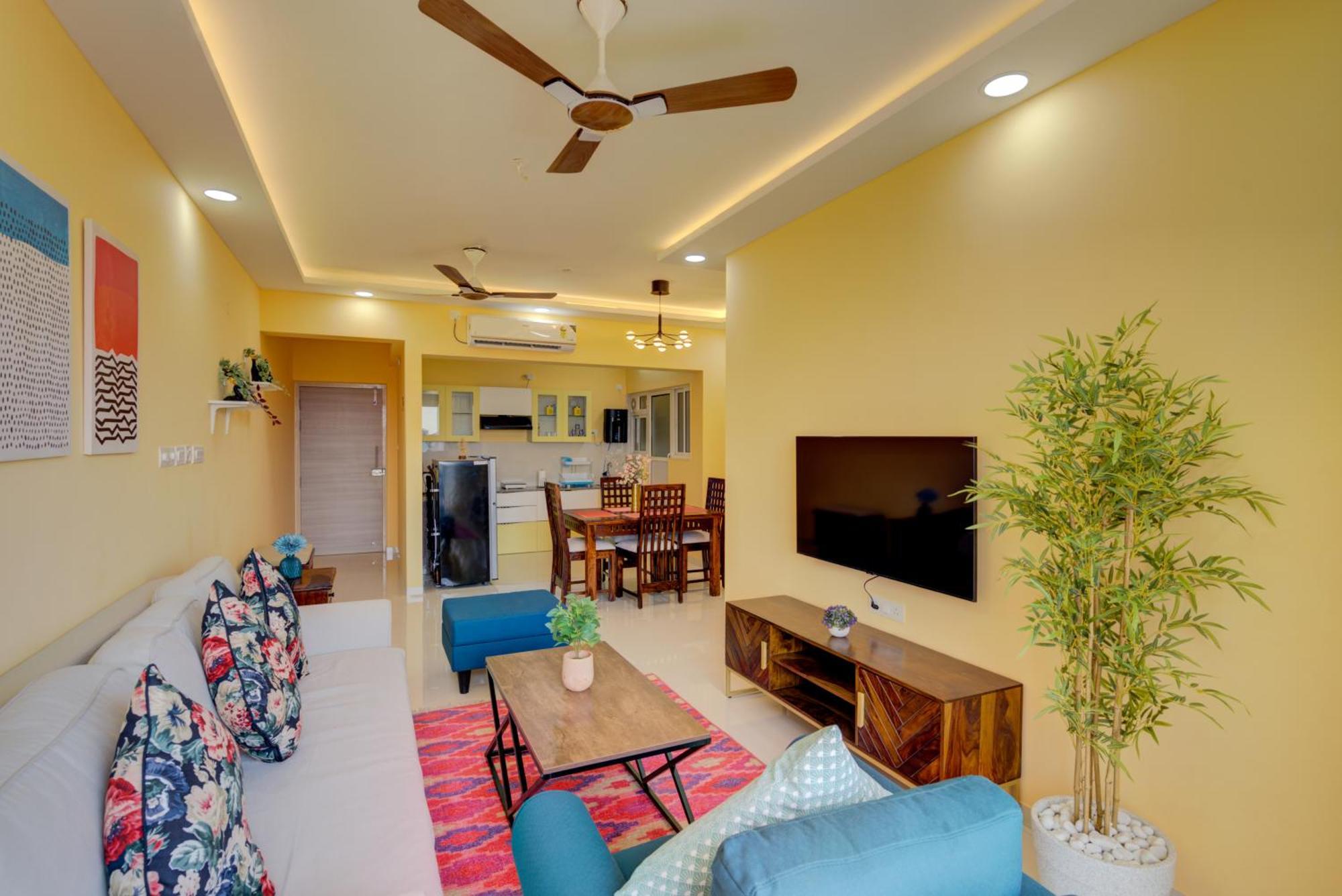 Luxe 2Bhk 10Min From Goi Airport With Pool Access Apartment Dabolim Bagian luar foto
