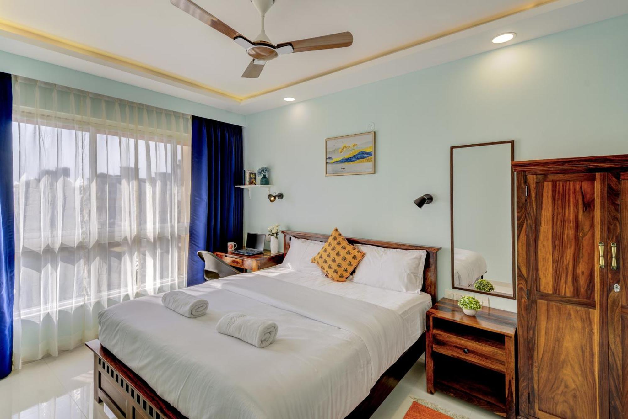 Luxe 2Bhk 10Min From Goi Airport With Pool Access Apartment Dabolim Bagian luar foto